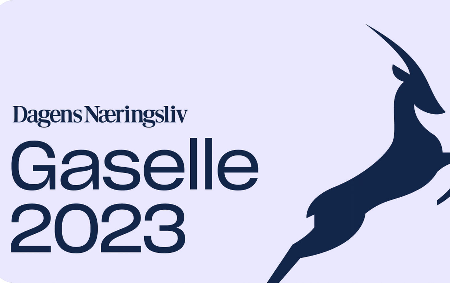 Ikon for Vi er Gaselle 2023!